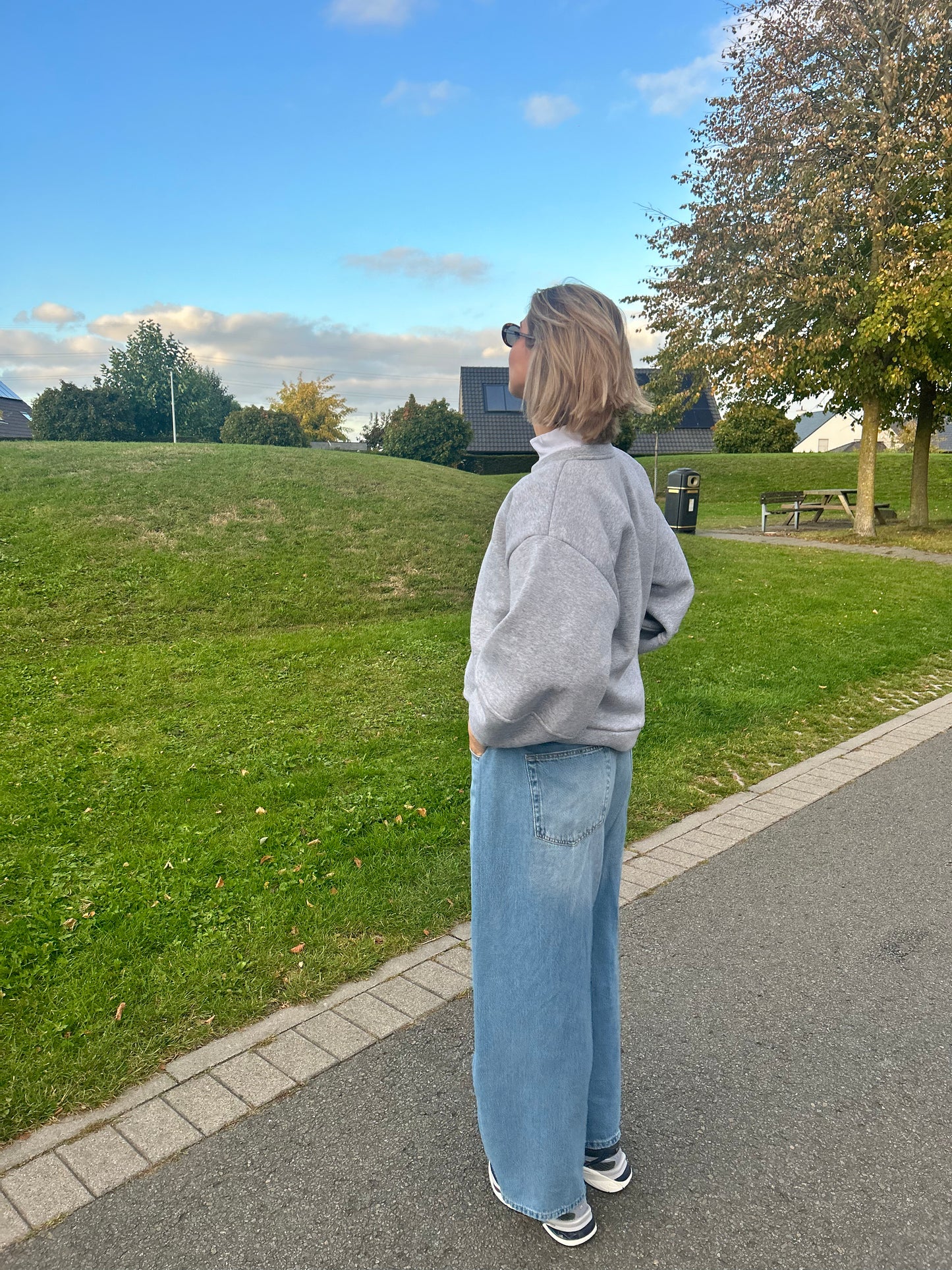 Balloon Sleeve Sweatshirt