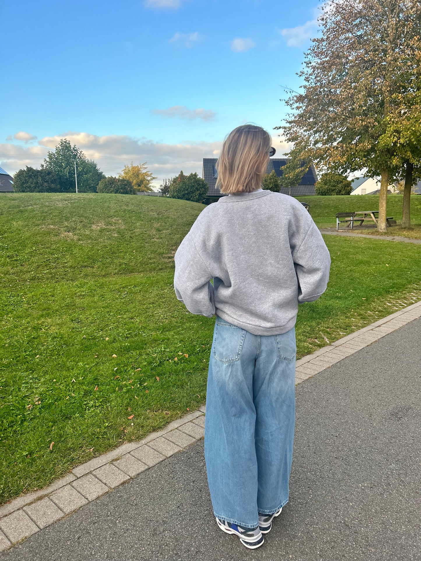 Balloon Sleeve Sweatshirt